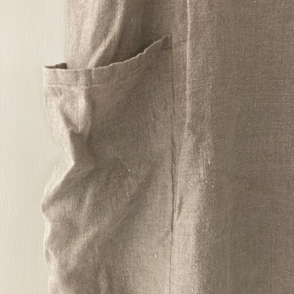 Flax Linen Dress / S - Picture 3 of 4